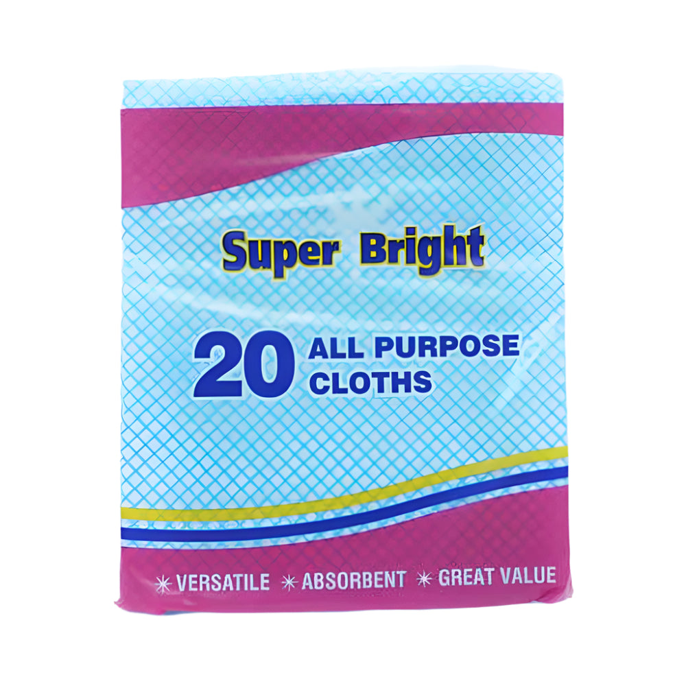 Super Bright 20 All Purpose Cloths | Affordable & Durable - Product Image Super Bright 20 All Purpose Cloths | Affordable & Durable - Product Image
